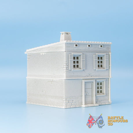 Mediterranean House Variant 3 terrain model view 5