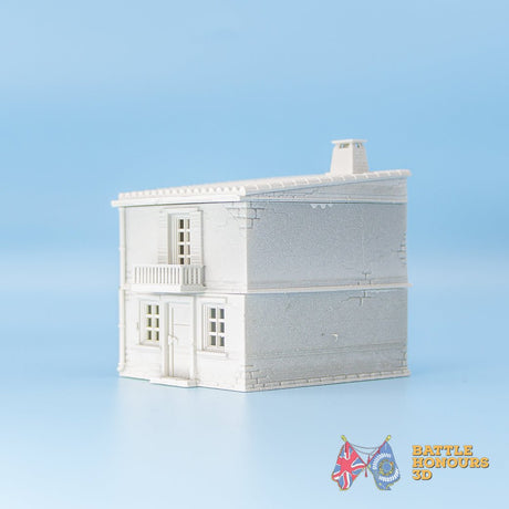 Mediterranean House Variant 3 terrain model view 6
