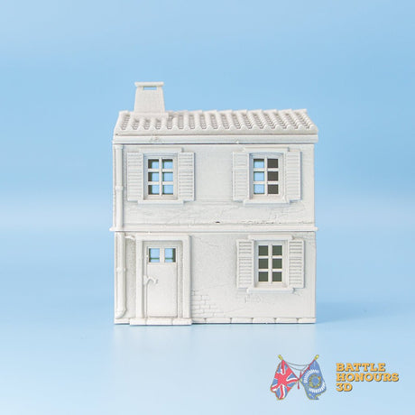 Mediterranean House Variant 2 terrain model view 3