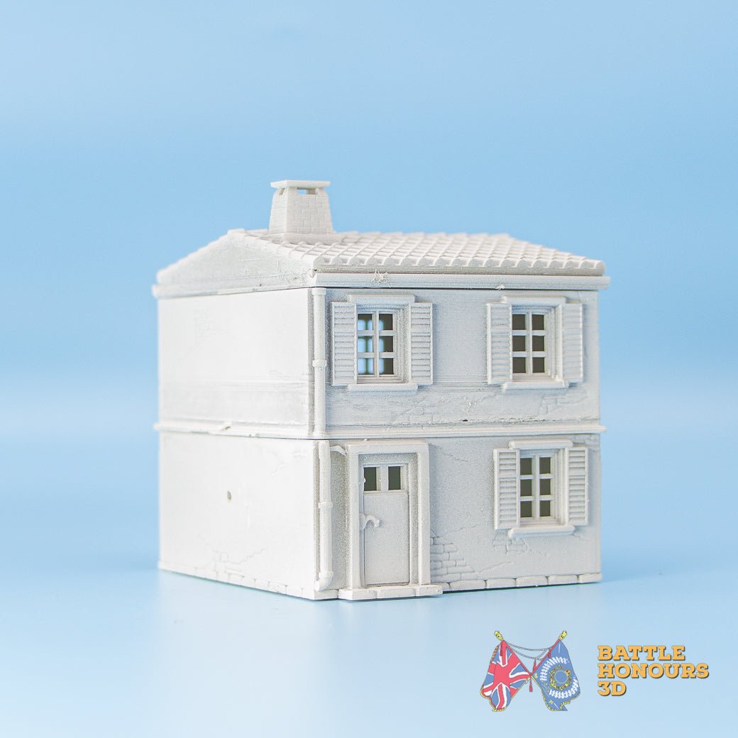 Mediterranean House Variant 2 terrain model view 4