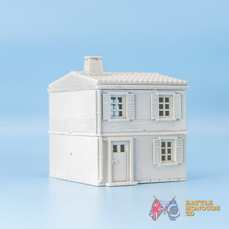 Mediterranean House Variant 2 terrain model view 4