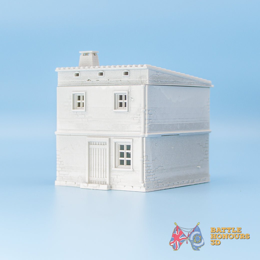 Mediterranean House Variant 4 terrain model view 2