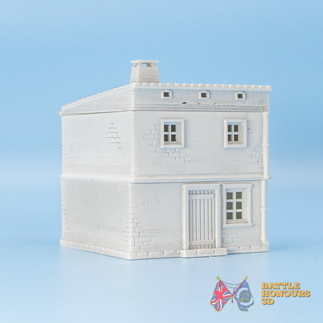 Mediterranean House Variant 4 terrain model view 4