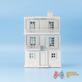 Mediterranean House Variant 1 terrain model view 3