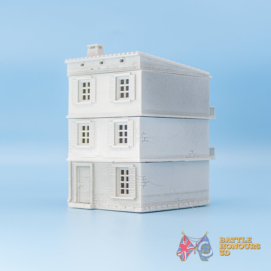 Mediterranean House Variant 1 terrain model view 5