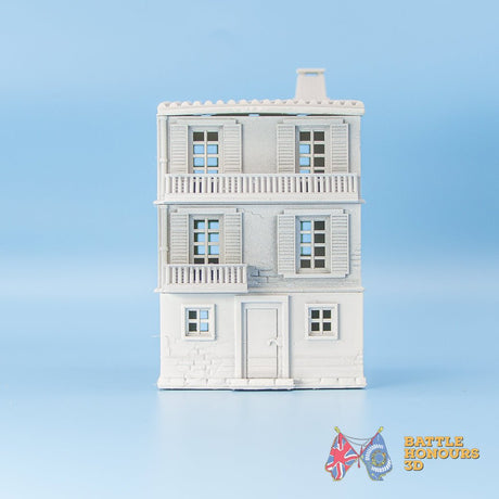 Mediterranean House Variant 1 terrain model view 8