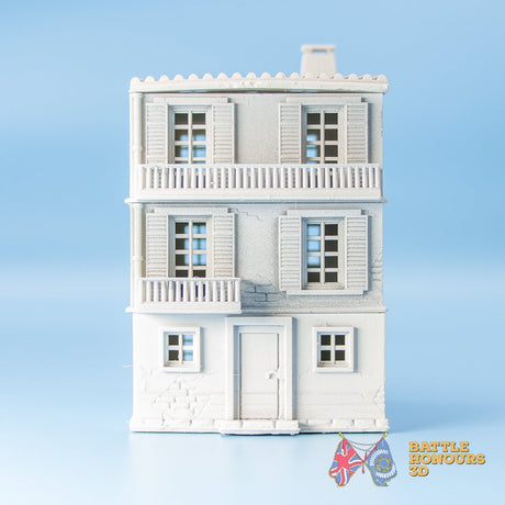 Mediterranean House Variant 1 terrain model view 9