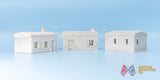 Mediterranean rural buildings terrain model view 5