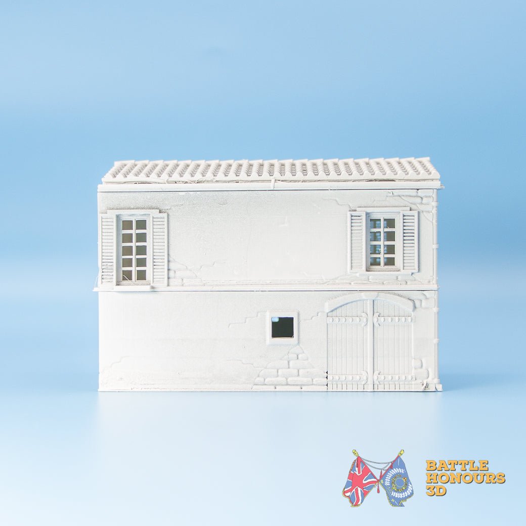 Mediterranean Hacienda terrain model view 1