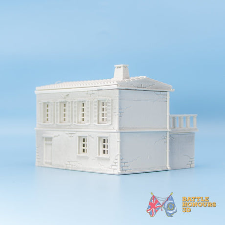 Mediterranean House Variant 5 terrain model view 3