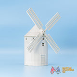 Mediterranean Windmill terrain model view 4