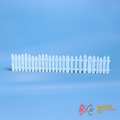 Picket fences terrain model view 1