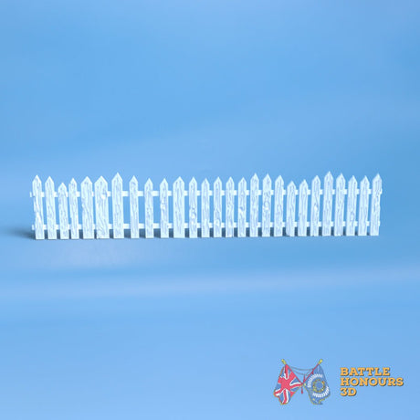 Picket fences terrain model view 2