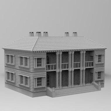 Badajoz Palace terrain model